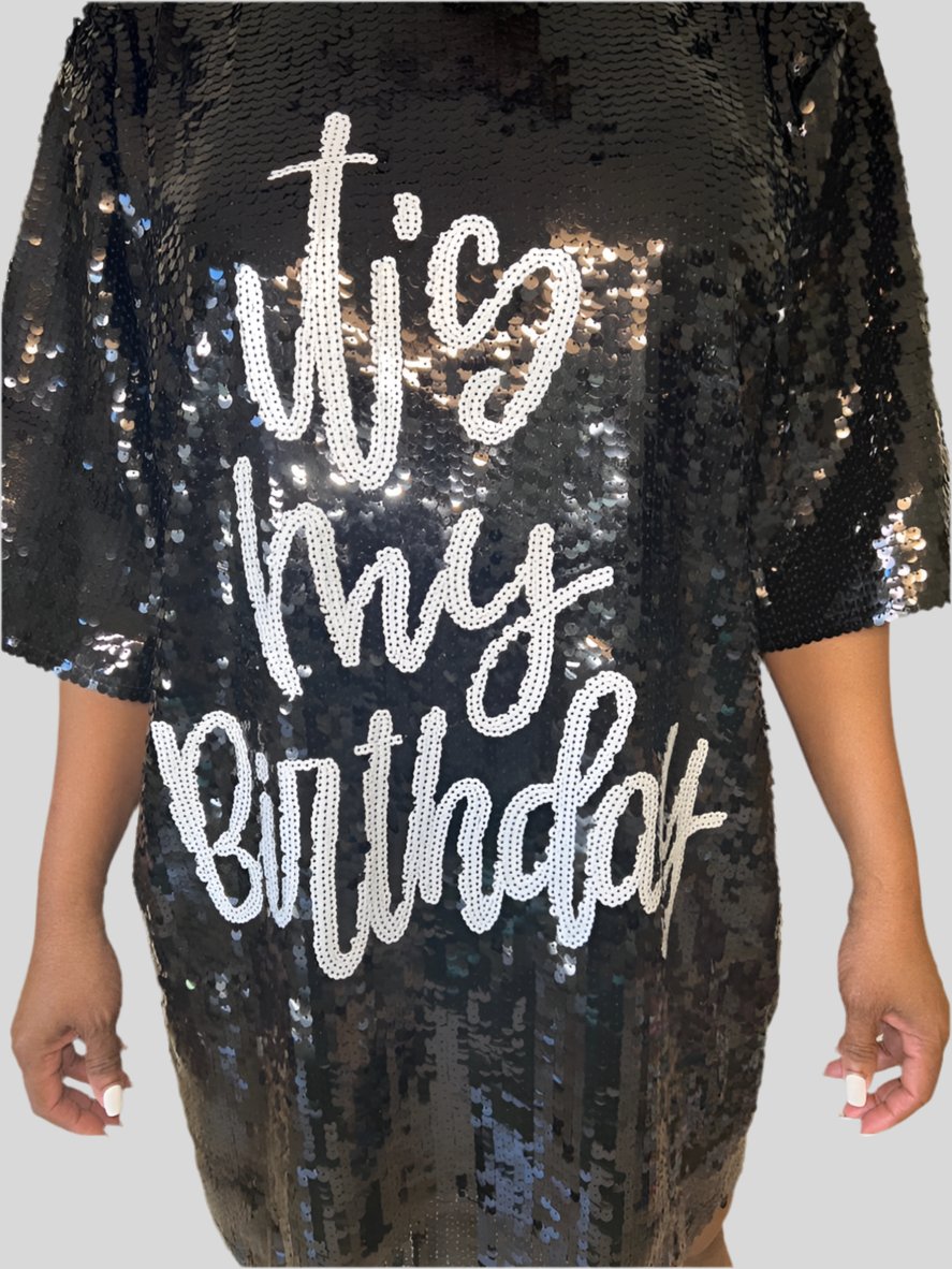 It's My Birthday Sequin Dress - Fly VSJ, Women's Clothing and Fashion Accessories