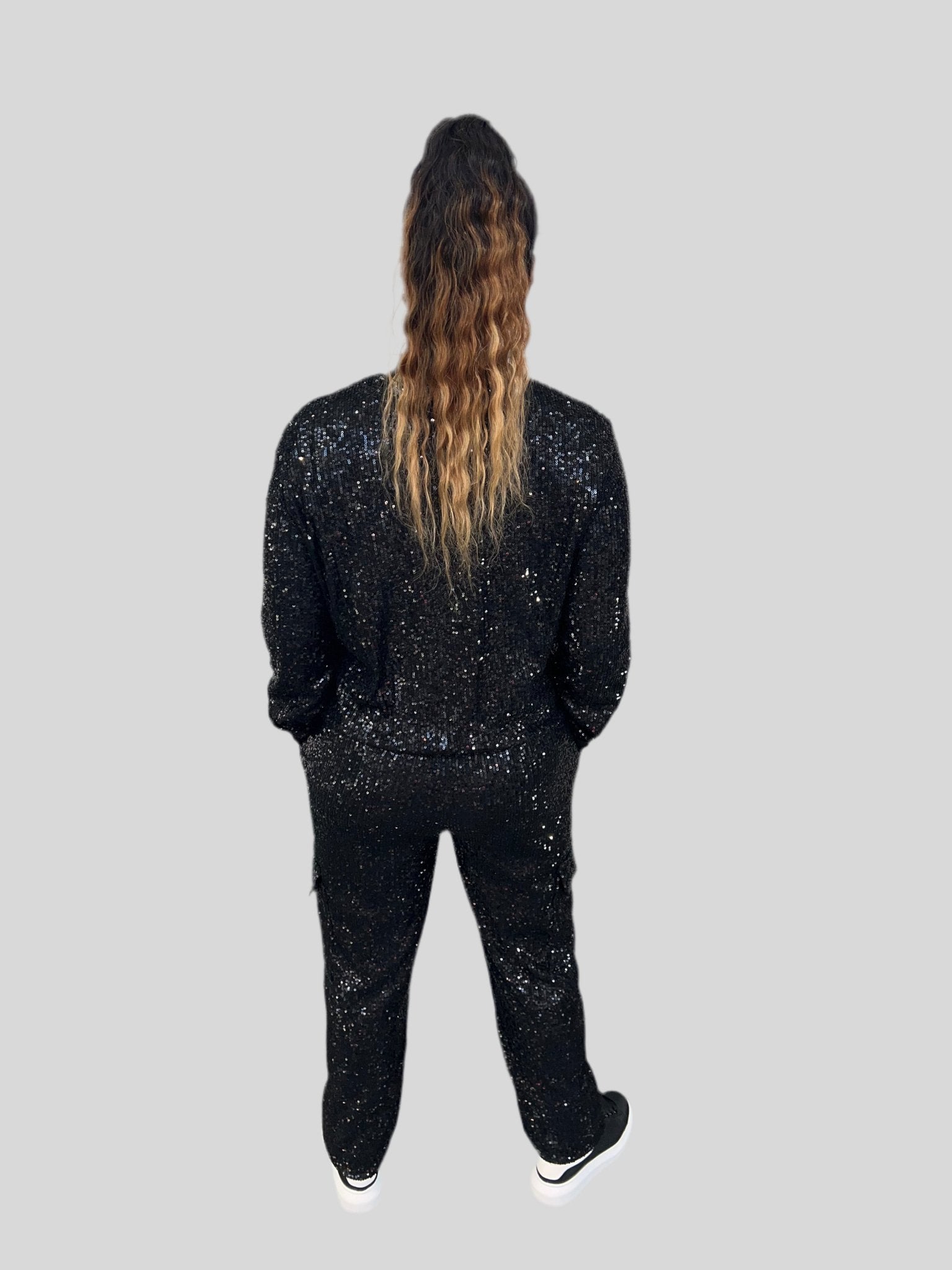 Jazz Sequin Jogger Set - Fly VSJ, Women's Clothing and Fashion Accessories