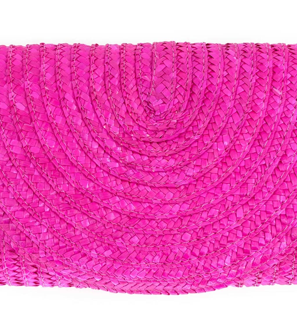 Large Straw Clutch (Final Sale) - Fly VSJ, Women's Clothing and Fashion Accessories