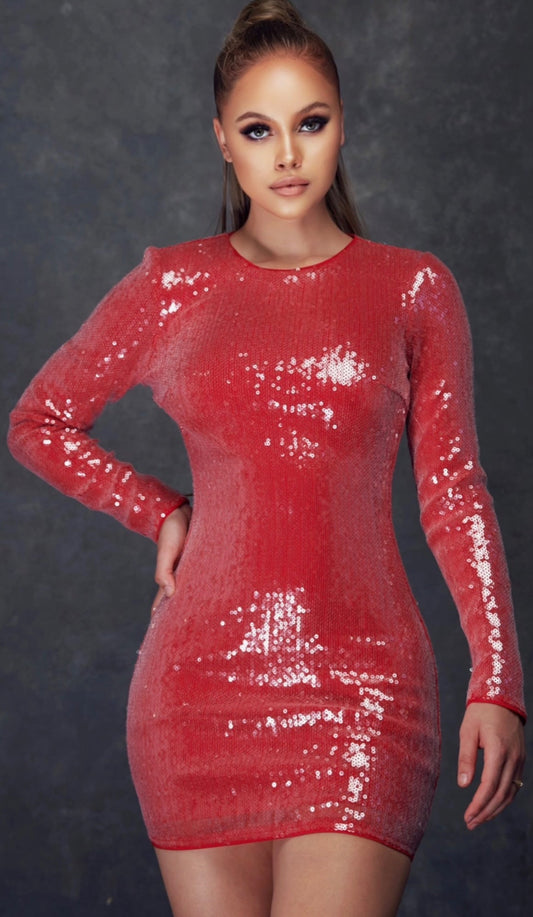 Mini Sequin Dress - Fly VSJ, Women's Clothing and Fashion Accessories