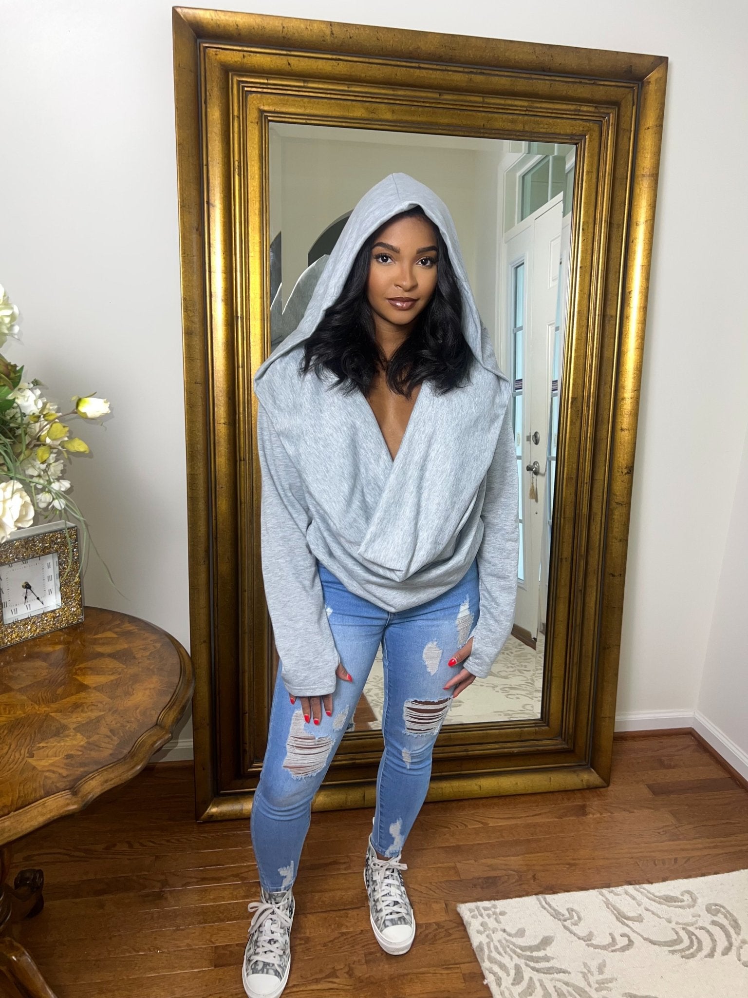 Multiway Sweatshirt - Fly VSJ, Women's Clothing and Fashion Accessories