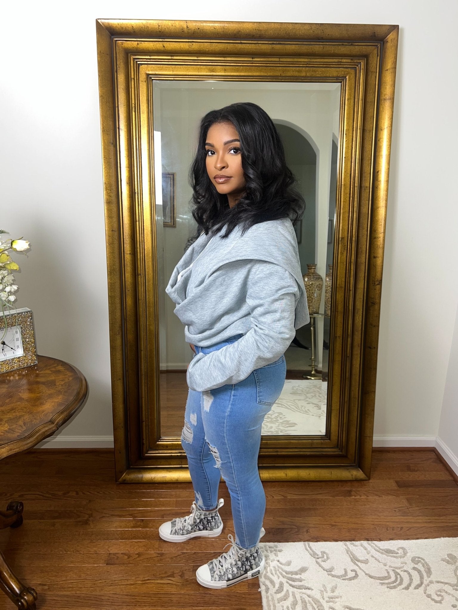 Multiway Sweatshirt - Fly VSJ, Women's Clothing and Fashion Accessories