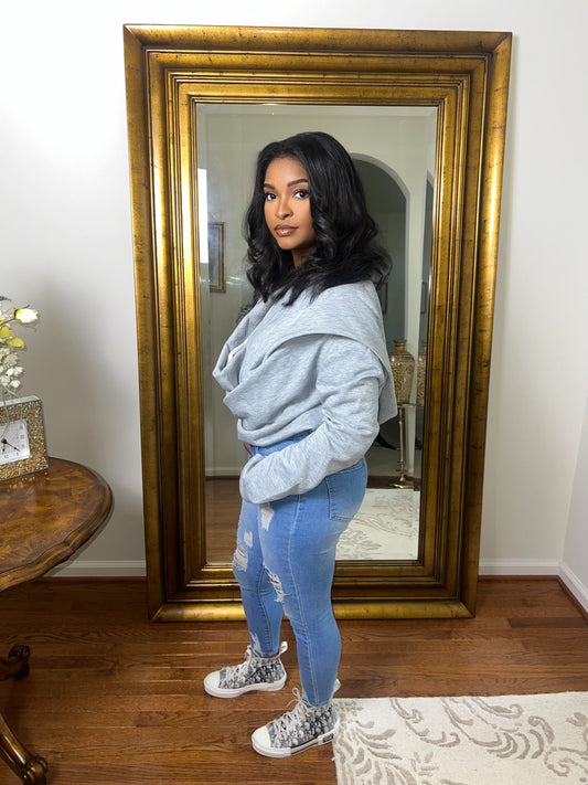 Multiway Sweatshirt - Fly VSJ, Women's Clothing and Fashion Accessories