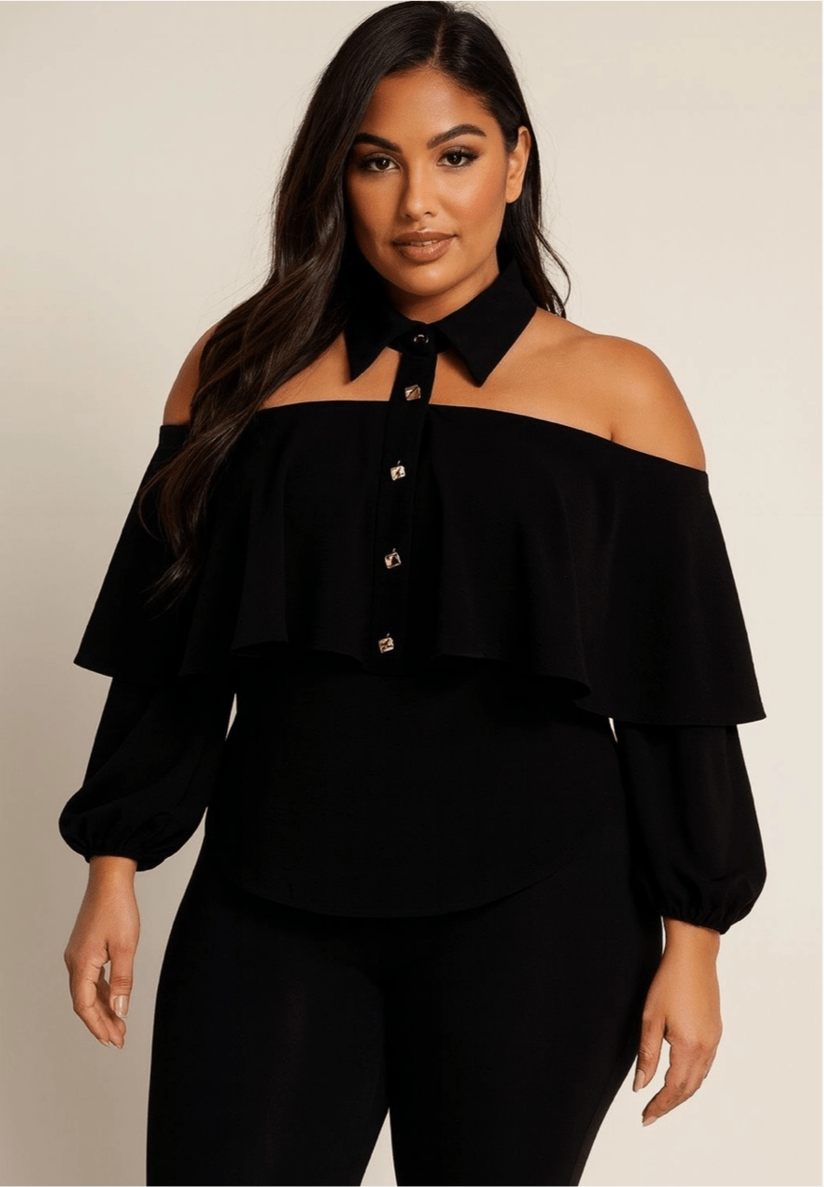 Off Script Blouse - Fly VSJ, Women's Clothing and Fashion Accessories