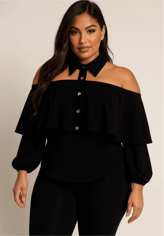 Off Script Blouse - Fly VSJ, Women's Clothing and Fashion Accessories
