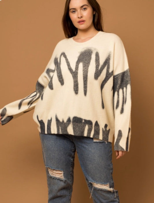 Plus Size Nia Sweater - Fly VSJ, Women's Clothing and Fashion Accessories