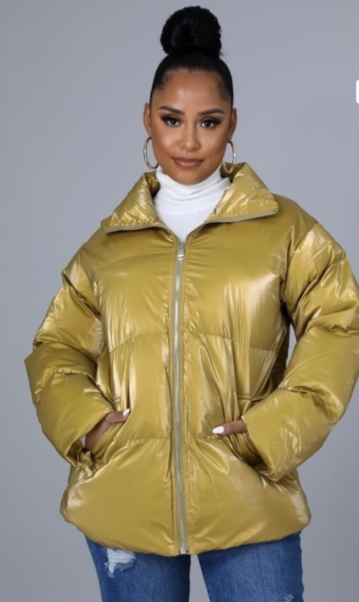 Puffer Jacket - Fly VSJ, Women's Clothing and Fashion Accessories