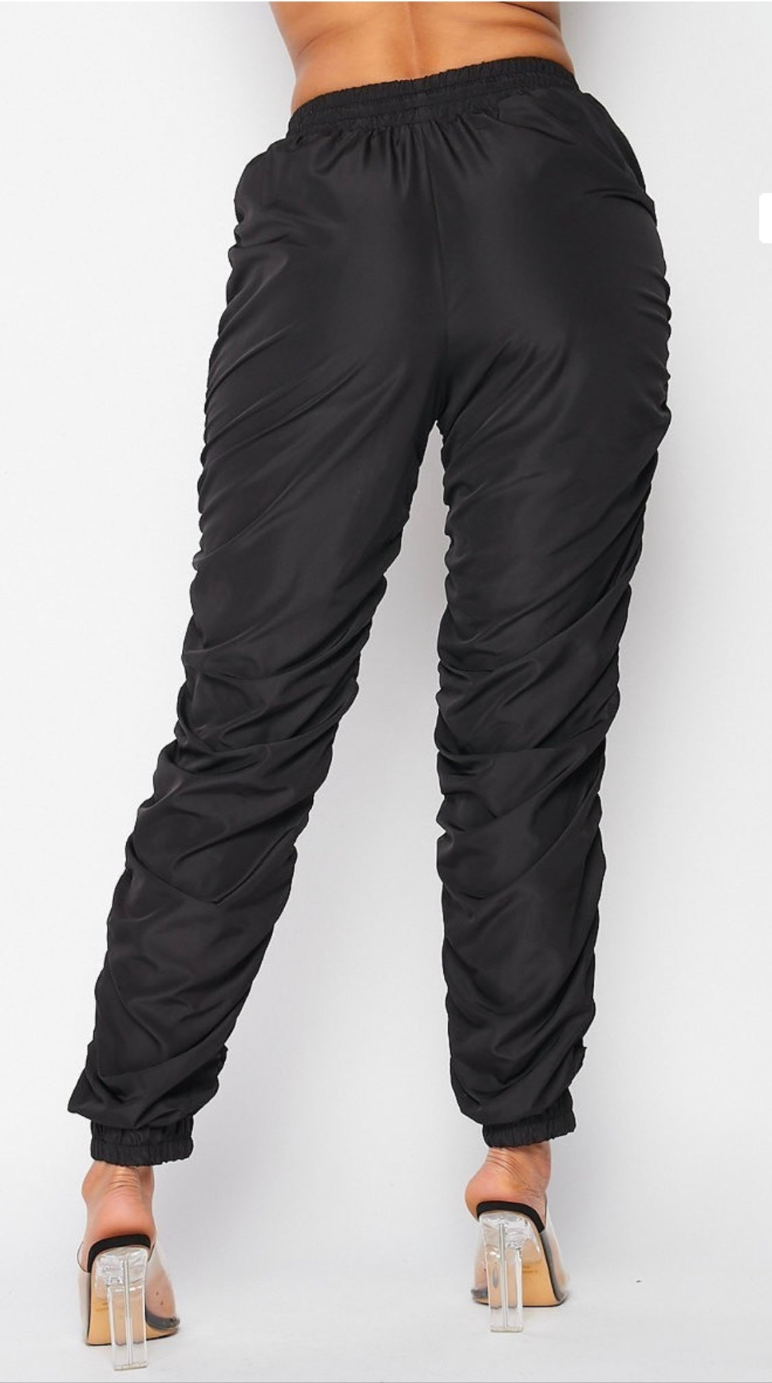 Ruched Joggers (Final Sale) - Fly VSJ, Women's Clothing and Fashion Accessories