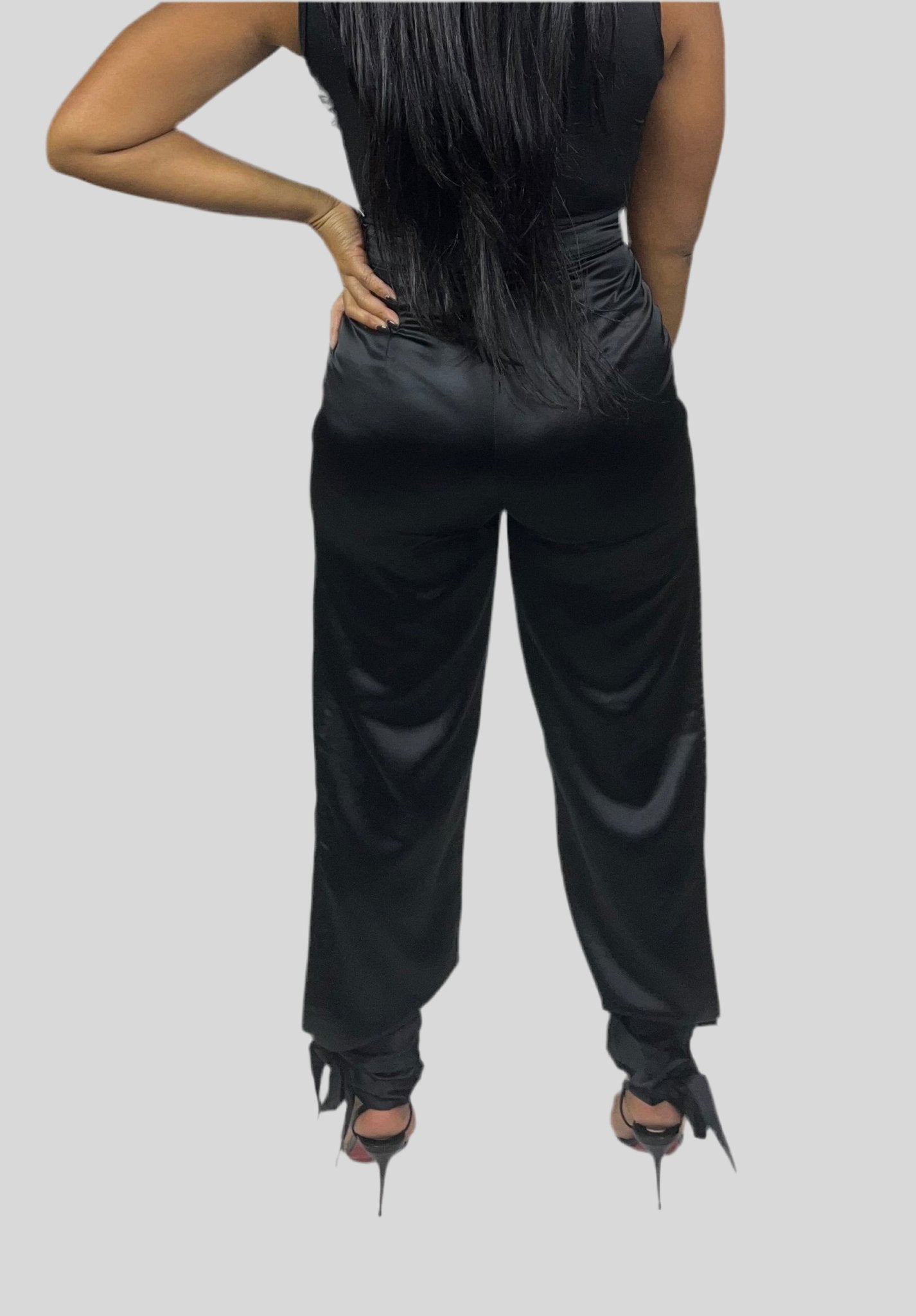 Satin Pants - Fly VSJ, Women's Clothing and Fashion Accessories