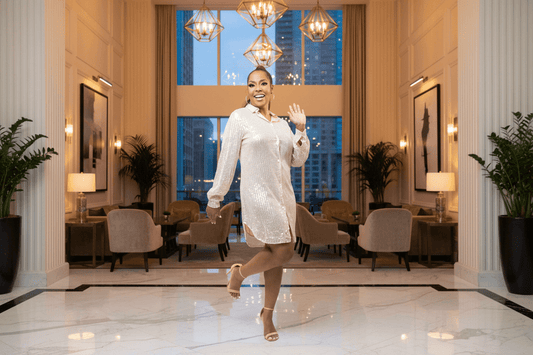 Sequin Shirt Dress - Fly VSJ, Women's Clothing and Fashion Accessories