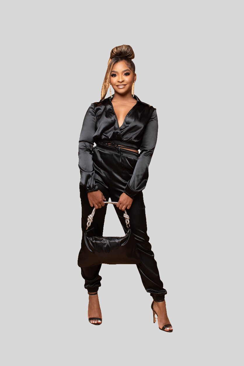 Slay Bae Satin Set - Fly VSJ, Women's Clothing and Fashion Accessories