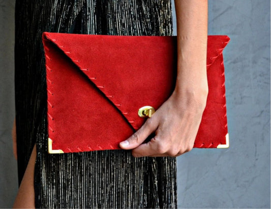 Small Talia Envelope Clutch - Fly VSJ, Women's Clothing and Fashion Accessories