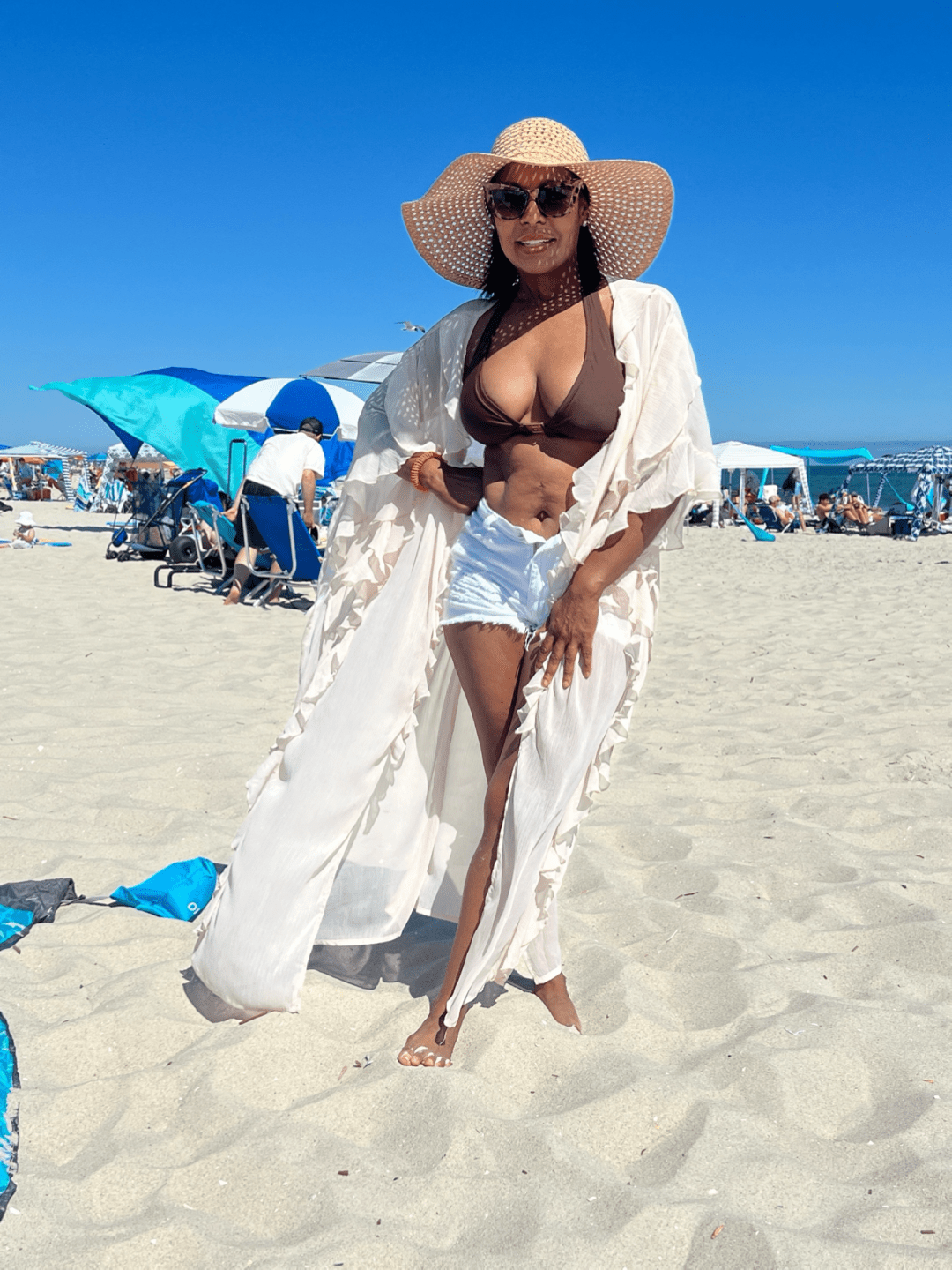 Soft Power Chiffon Duster - Fly VSJ, Women's Clothing and Fashion Accessories