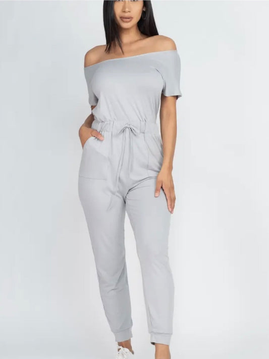 Stretch Jersey Jumpsuit (Final Sale) - Fly VSJ, Women's Clothing and Fashion Accessories