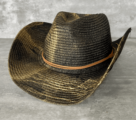 Summer Marbled Cowgirl Hat - Fly VSJ, Women's Clothing and Fashion Accessories