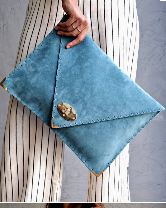 Talia Large Envelope Clutch - Fly VSJ, Women's Clothing and Fashion Accessories