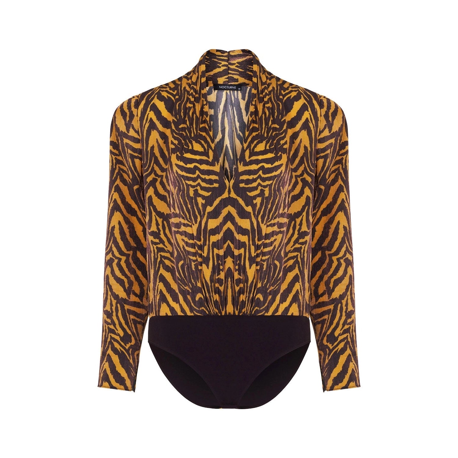 Tiler Tiger Print Bodysuit - Fly VSJ, Women's Clothing and Fashion Accessories