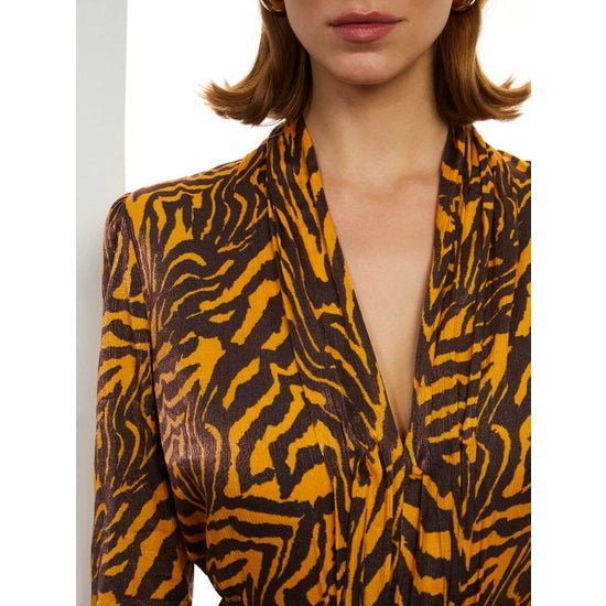 Tiler Tiger Print Bodysuit - Fly VSJ, Women's Clothing and Fashion Accessories