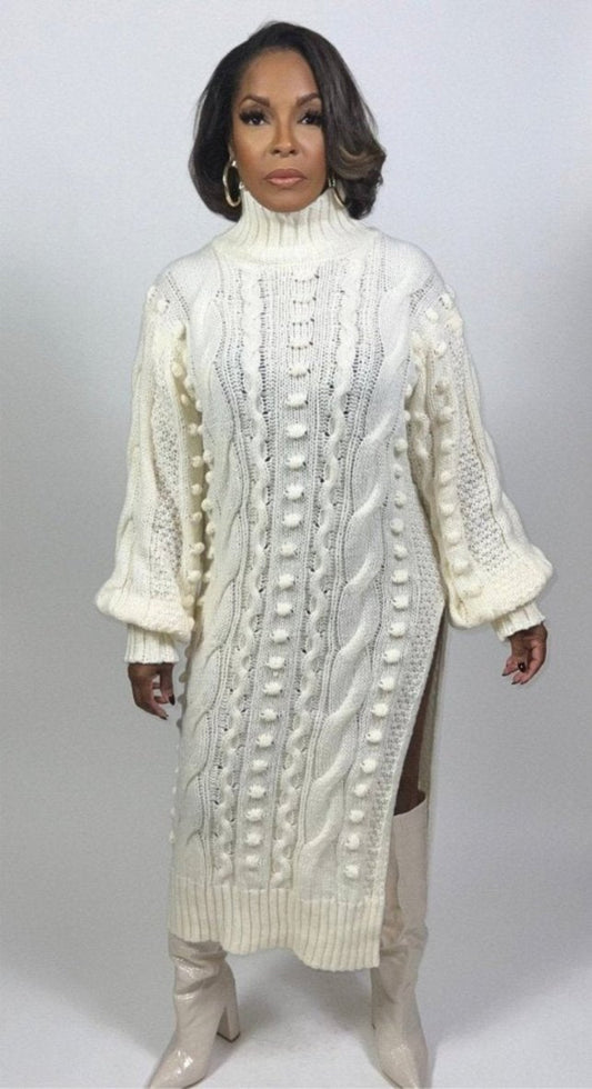 Winter Knit Dress - Fly VSJ, Women's Clothing and Fashion Accessories