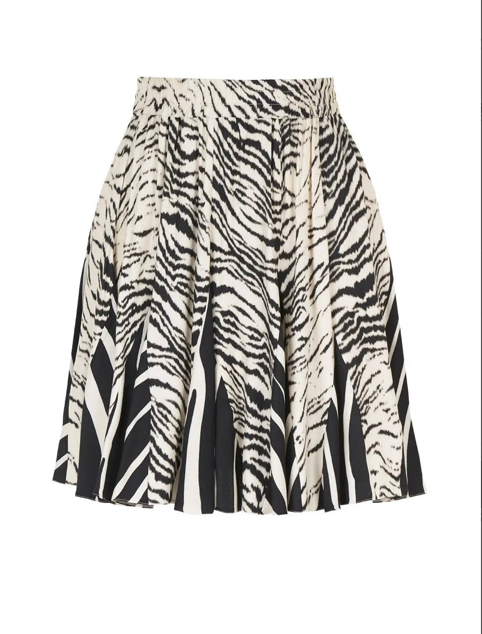 Zuri Zebra Print Mini Skirt (Final Sale) - Fly VSJ, Women's Clothing and Fashion Accessories