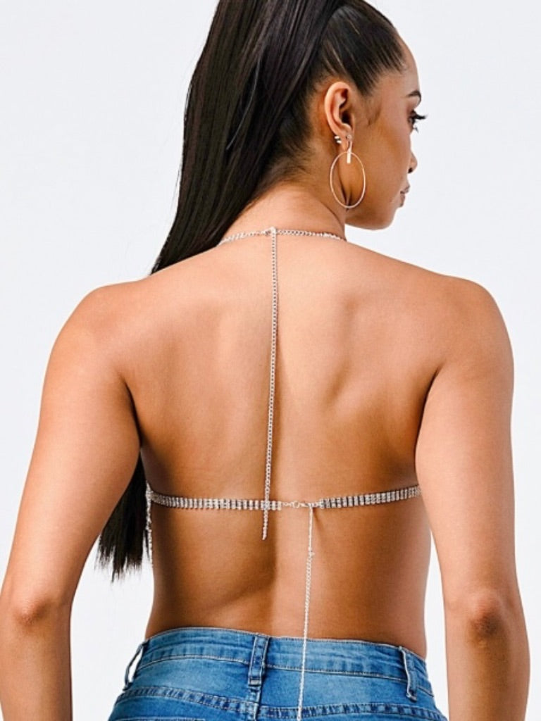 Enhance Your Style with a Body Chain Bralette  Embrace Individuality – Fly  VSJ, Women's Clothing and Fashion Accessories