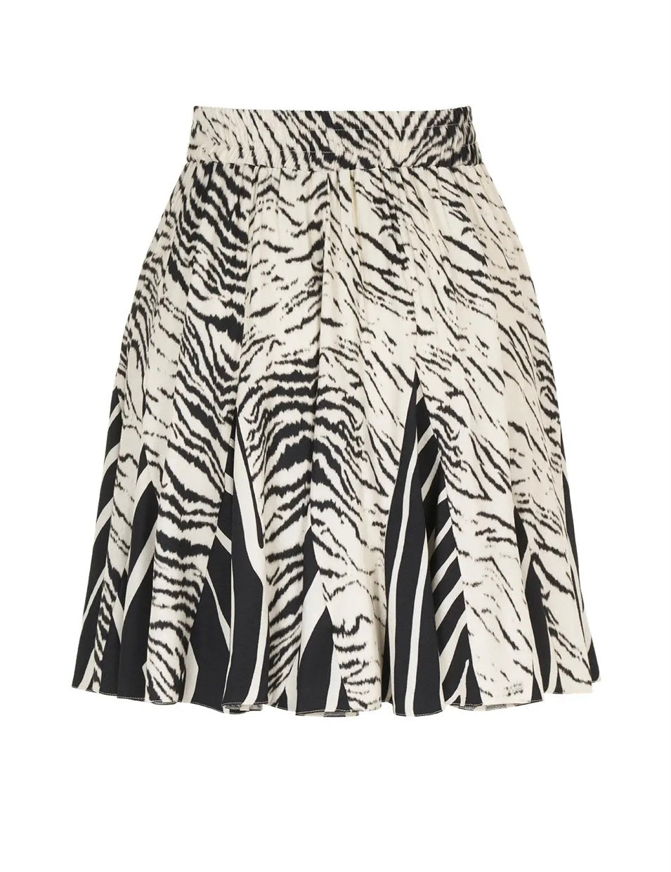 Zuri Zebra Print Mini Skirt