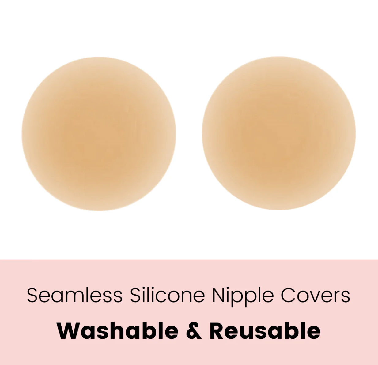 Boomba seamless silicone Nipple Covers